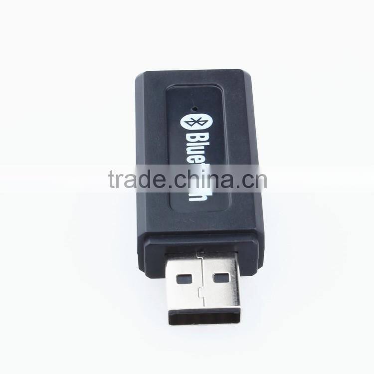 2in1 Dual Taps Bluetooth Receiver 3.5mm USB Stereo Mini Bluetooth Music Receiver