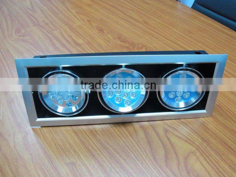 High quality hot sell aluminum iron cover 7w electric grill light housing