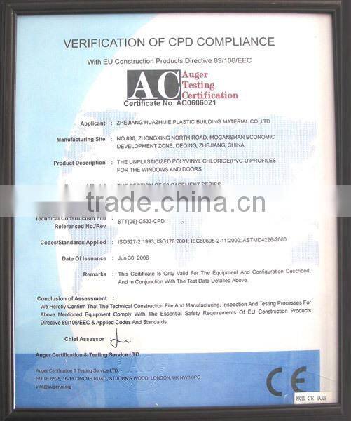 upvc profile