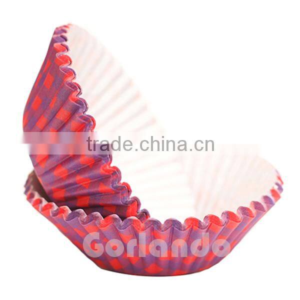 D.50xH.35mm 2C printing paper baking cake cases