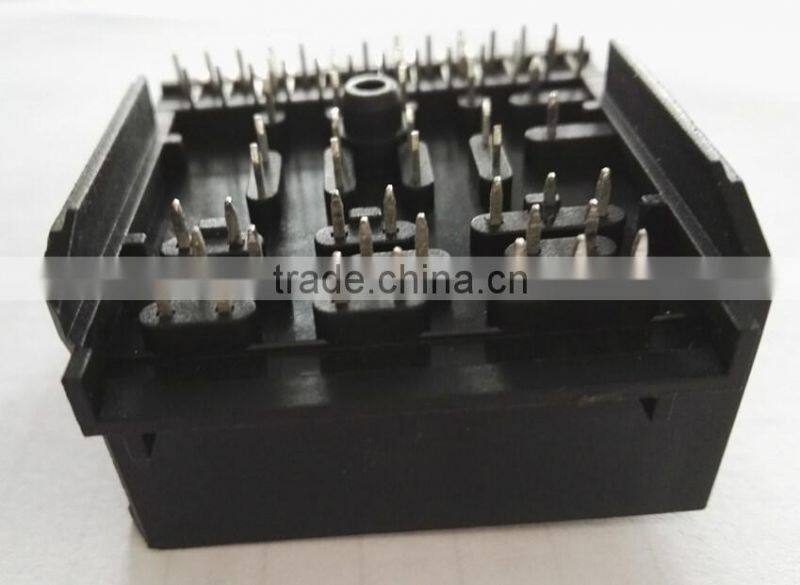 TS16949 factory Car audio iso stereo connector with contact assembly for automobile