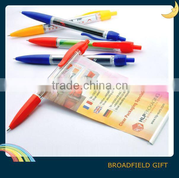 2014 No1.plastic ballpoint pens for promotion metal pens