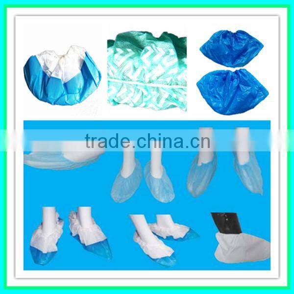 OEM Red High Quality Cheap Disposable Nonwoven PE Apron