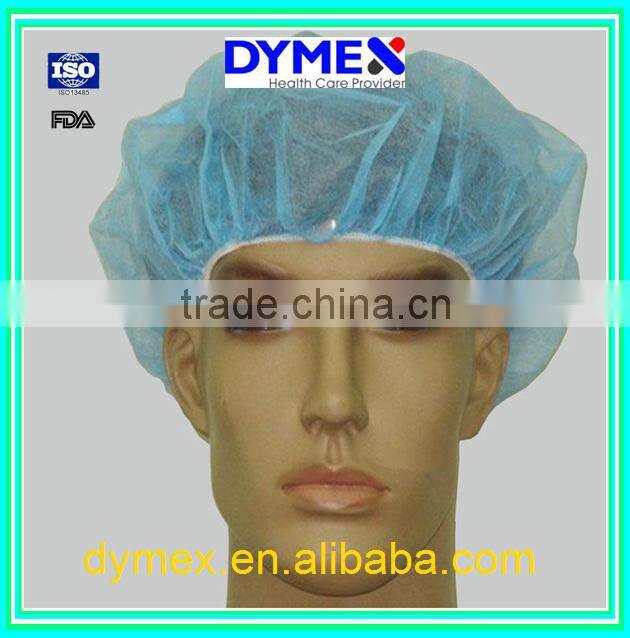Disposable Non Woven Surgical Protective Bounffant Cap