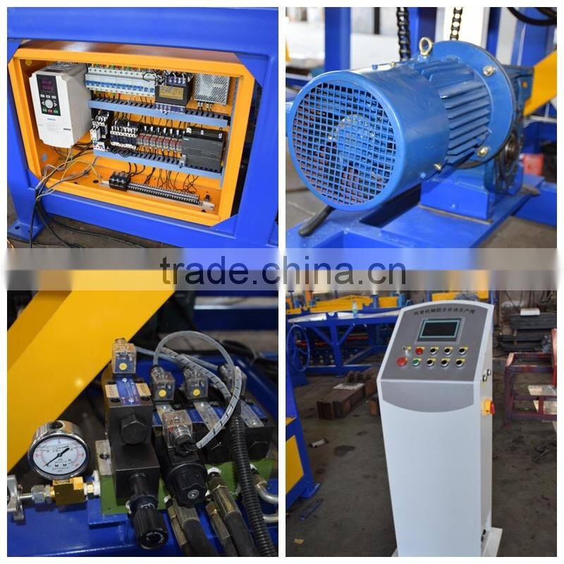 sheet metal 1.2mm auto rectangular duct production line 3