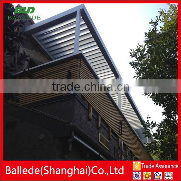 motor control retractable louver roof manufacturers