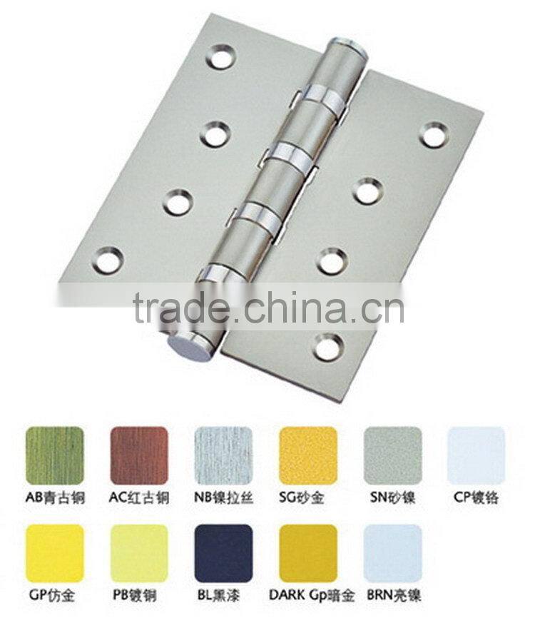 Newest promotional crank door hinge with ball bearing
