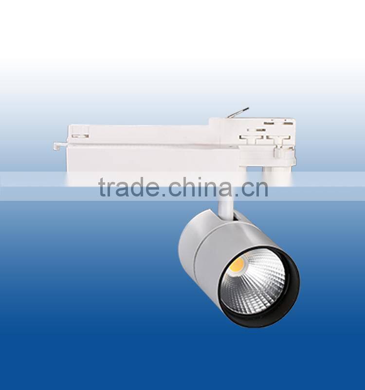 2015 Hot Selling CE RoHs Aluminum Power saving and low cost high quality 25W citizen cob led track light with 5 years warranty