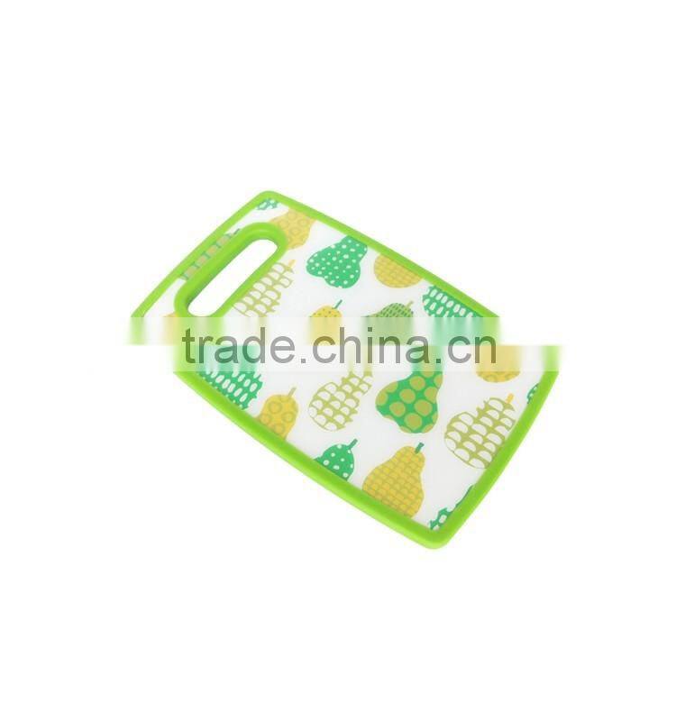 2016 new idea eco friendly chopping board new design cutting board cheese board with knives