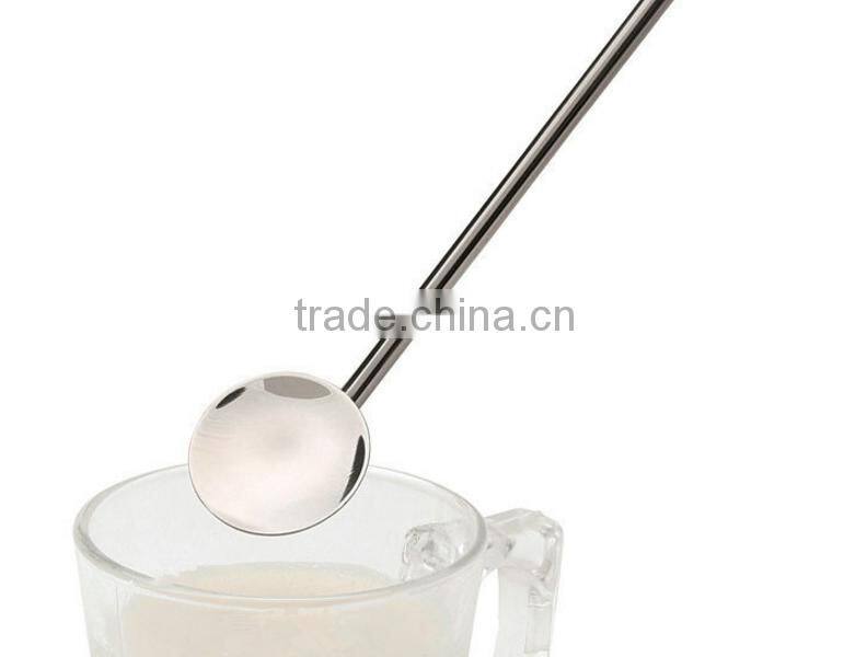 Bulk Price Stainless Steel Metal Drinking Straws with Spoon