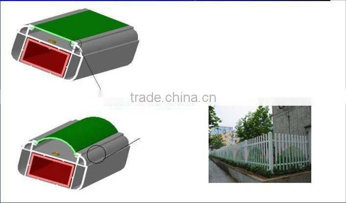 safe and utility-CONCH pvc profile fence