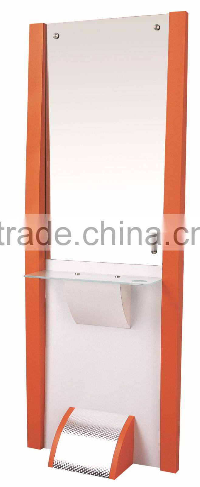 2015 Competive Price Antique Style WOOD Framed salon mirror station