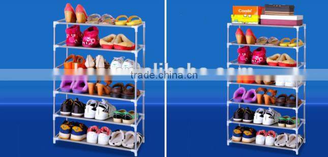 DIY design portable Living Rome shoe rack wooden