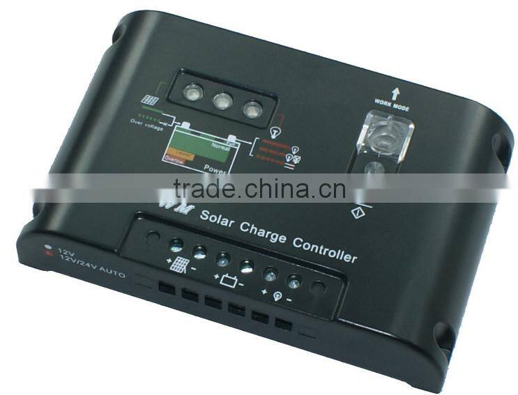 Solar Charge Controller PWM 12V/24V,10A for solar pannel