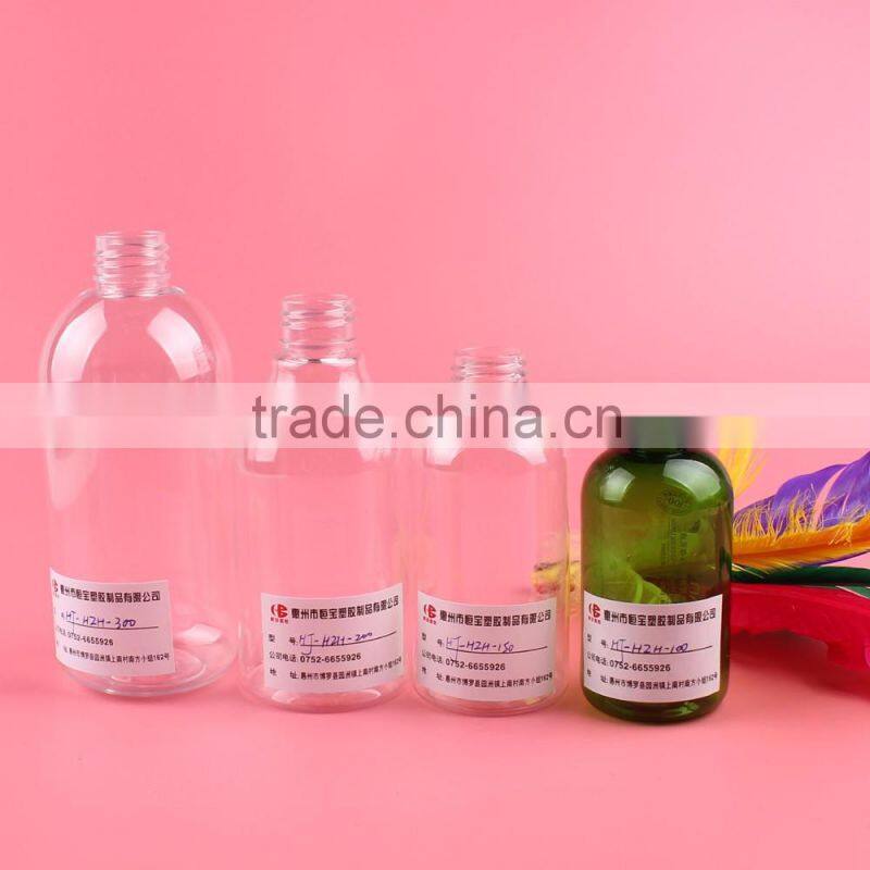 300ml Shampoo transparent bottle
