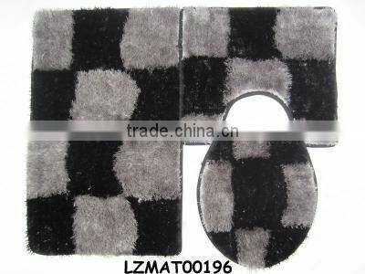 Shaggy bath mat set bath rug LZMAT00141