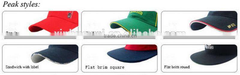 High quality custom golf baseball curve brim cap and hat