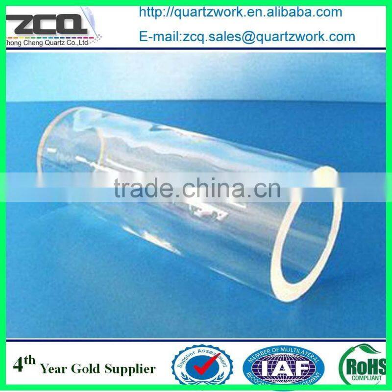 High temperature large Diameter Quartz Glass Tube for Sale