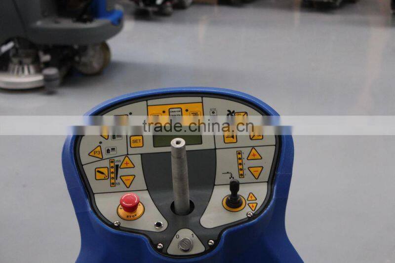 Airport ride on floor cleaning equipment