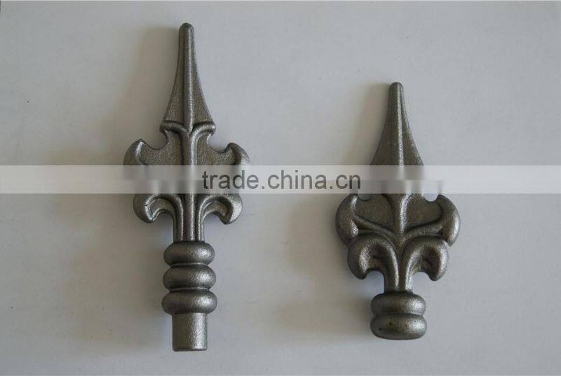 Forged fence accessories
