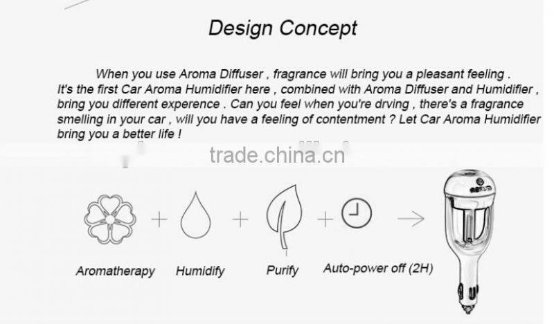 Purifier steam humidifier 4 colors Car Air Freshener