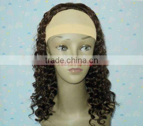 Hot Sale! Human hair 3/4 Wigs