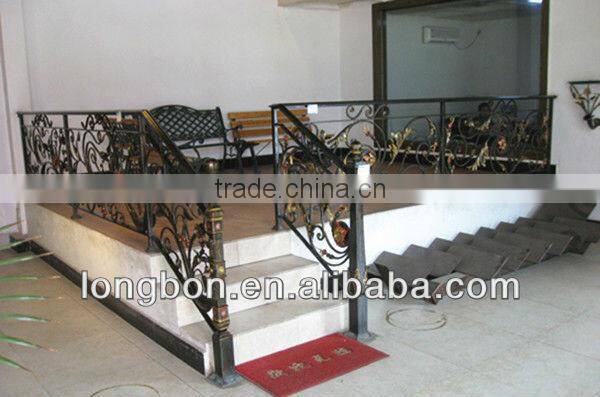 Top-selling classic galvanized metal stair handrail frame