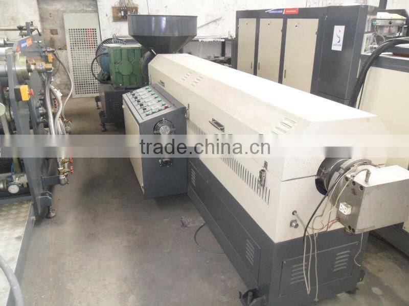 Hot melt adhesive fabric extruder laminating machine factory supplier