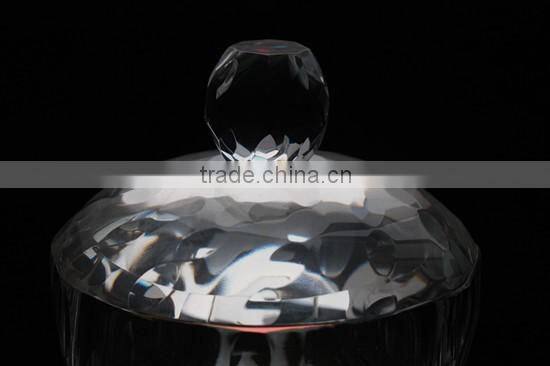 Unique Crystal Glass Sugar Bowl with Lit sugar stock