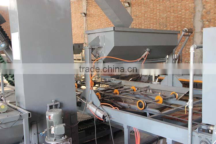 High quality aluminum zinc plate colorful stone coated metal roof tile machine, tile making machine for ecological