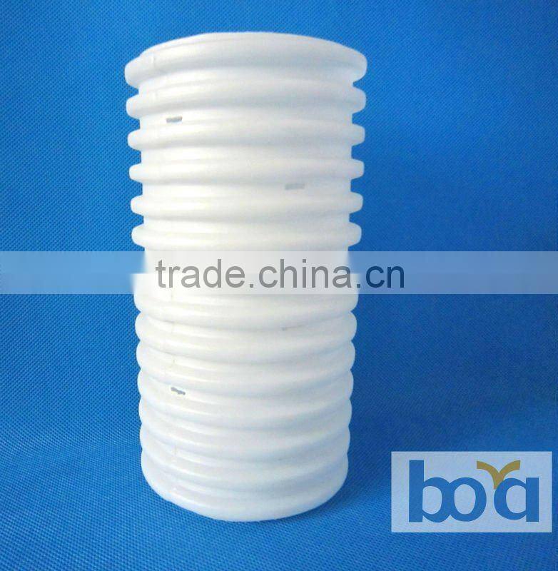 china plastic double wall corrugated hdpe pipe 80mm