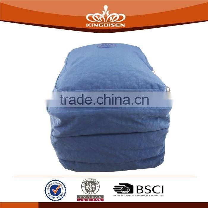 Large capacity durable washer wrinkle fabric computer backpack