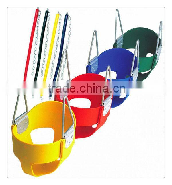 Hot Full Bucket Swing Seat with Soft Grip