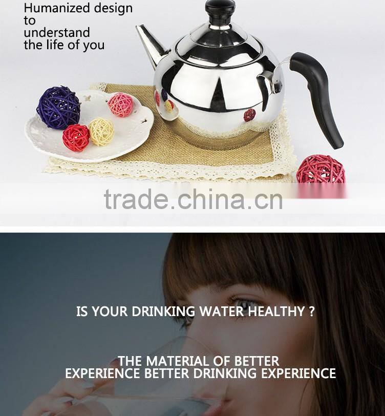 Premium Pour Over Coffee & Tea Stainless Steel Drip Pot with PP resist heat handle for Barista or Home Brewing