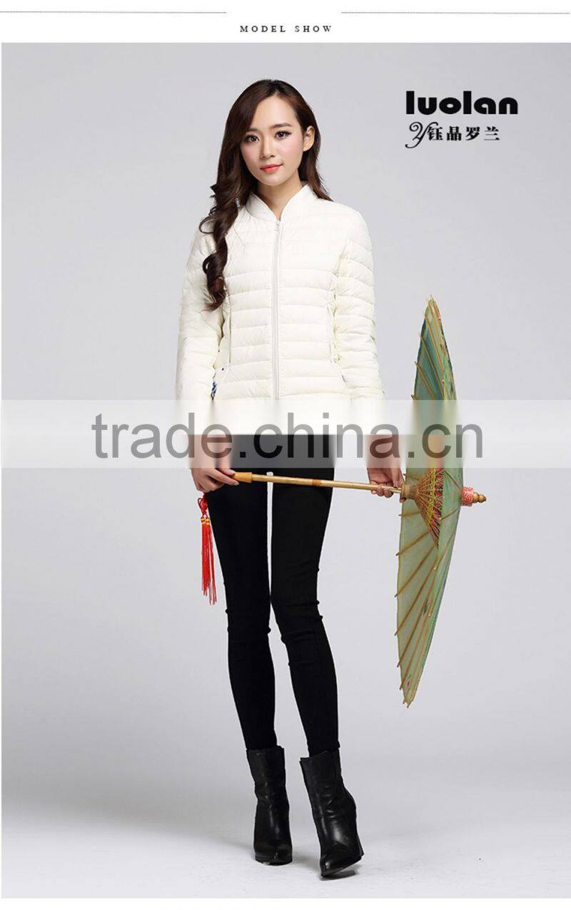 chinese clothing manufacturers outwear winter ladies down