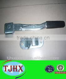 Container door lock parts: Casting or forged container door hanlde