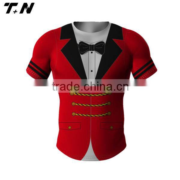 Custom fashion wholesale short sleeve cheap rugby tops