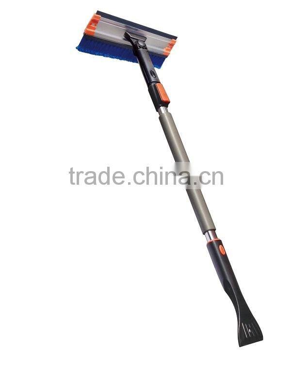 Telescopic Snow Shovel with Brush