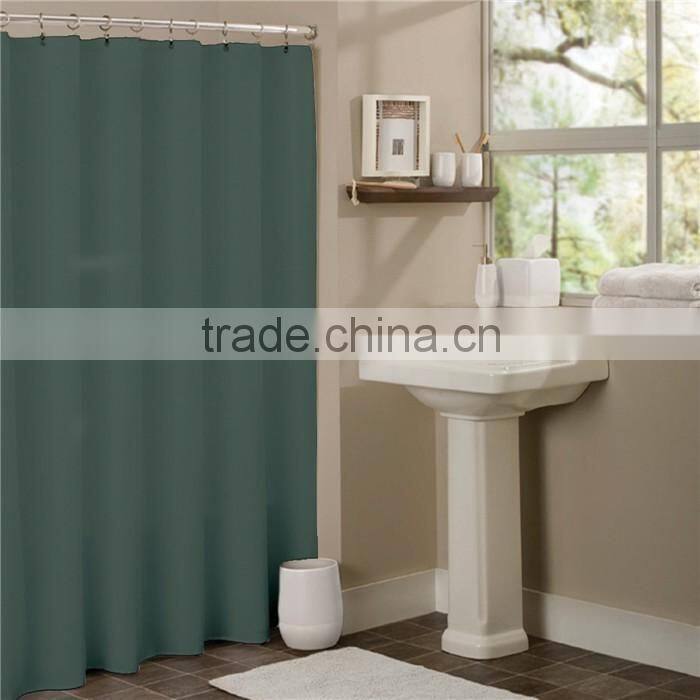 China supplier polyester thick the bathroom shower curtain
