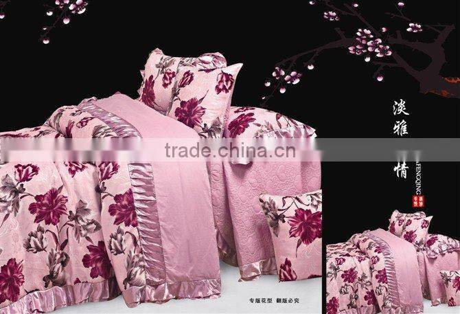 luxury and high quality European style bedding set