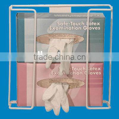 Wire Glove Box Racks; Double, Horizontal