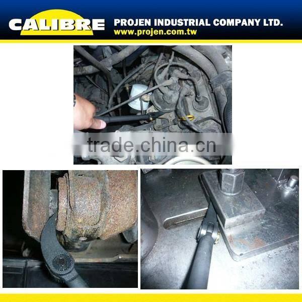 CALIBRE Steel Black Finish Adjustable Pry Bar Set