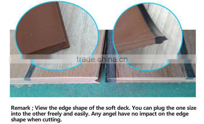 Synthetic pvc teak decking for boat,yacht