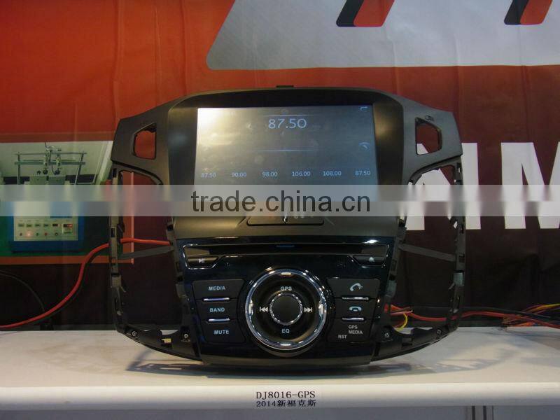 Favorites Compare 2 dins 8 inch win ce 6.0 dvd car radio for Ford Focus 2012 car 3G DJ8016