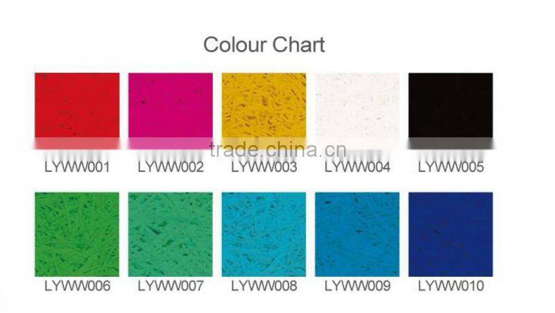 China Acoustic Wood Wool Cement Board Fiber Cement Building Material
