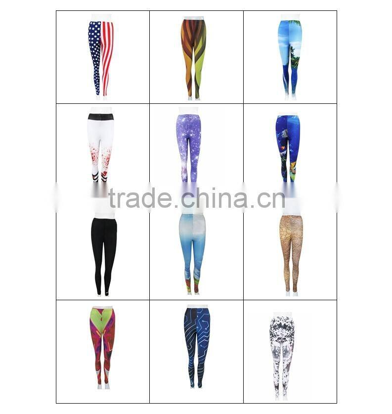 Women Gym Leggings High Waist Candy Colors pants Yoga Leggings