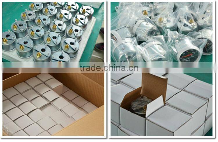 Electric contact pressure gauge diameter 100mm unit Mbar unit psi low price but good quality