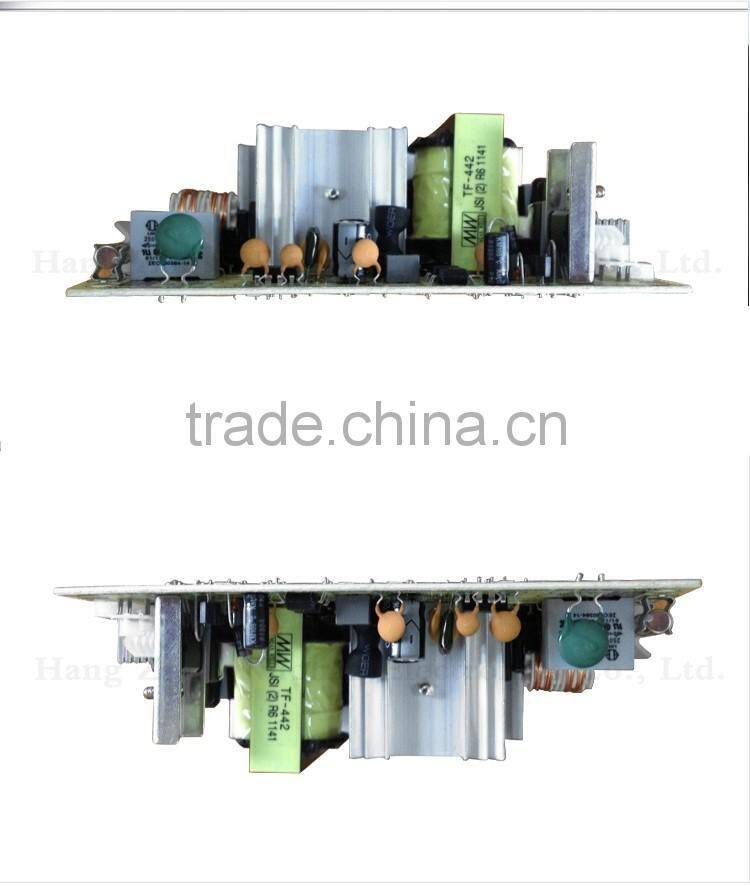 Mean well 65W Triple open frame smps/triple output power supply