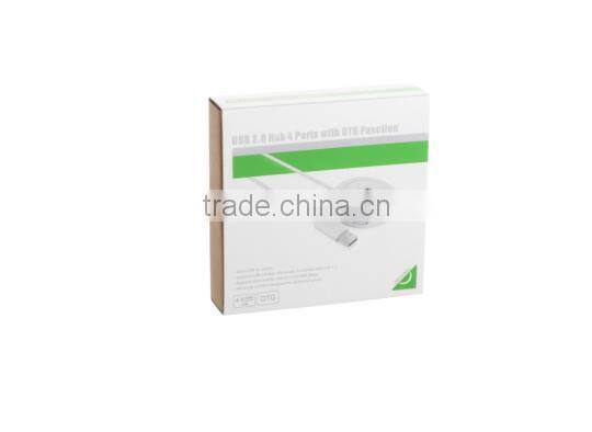 cheapest 4 ports mini media USB2.0 Hub for OEM customer