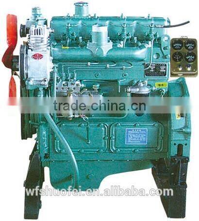 diesel 4 cylinder 4 stroke marine engine